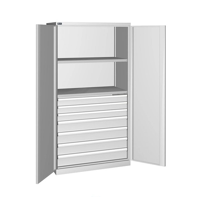 Vendita online Armadio Perfom con porte battenti ripiani e cassetti mm.1023X555X2000H (RIF.1400)